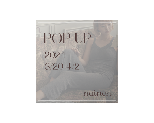 初のPOPUP開催が決定！