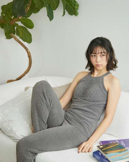 【吸湿発熱】腹巻ホルターネックキャミソール