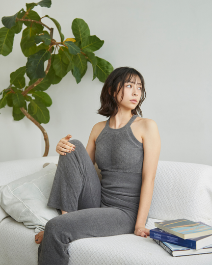 【吸湿発熱】腹巻ホルターネックキャミソール