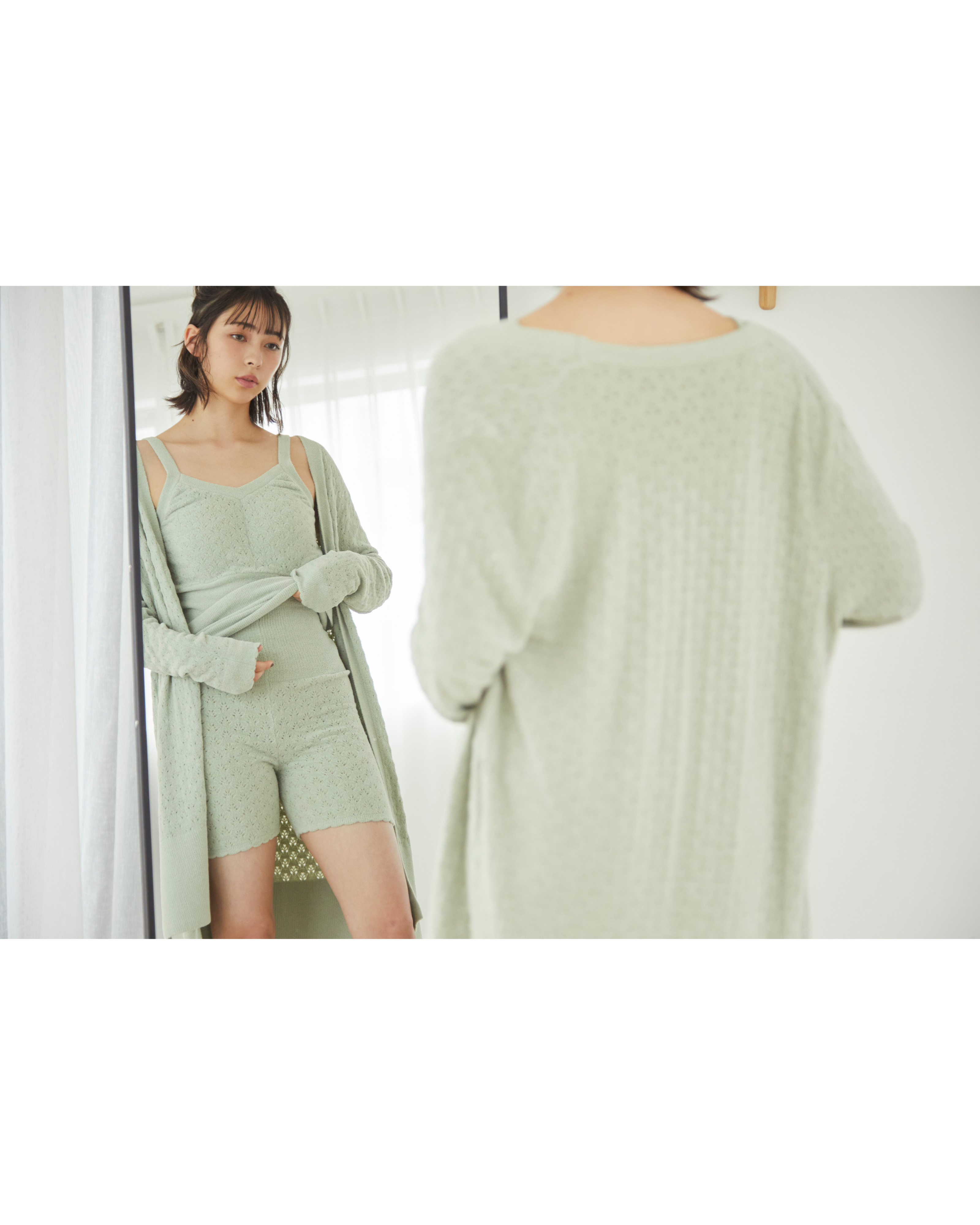 【吸湿発熱】ロングカーディガン