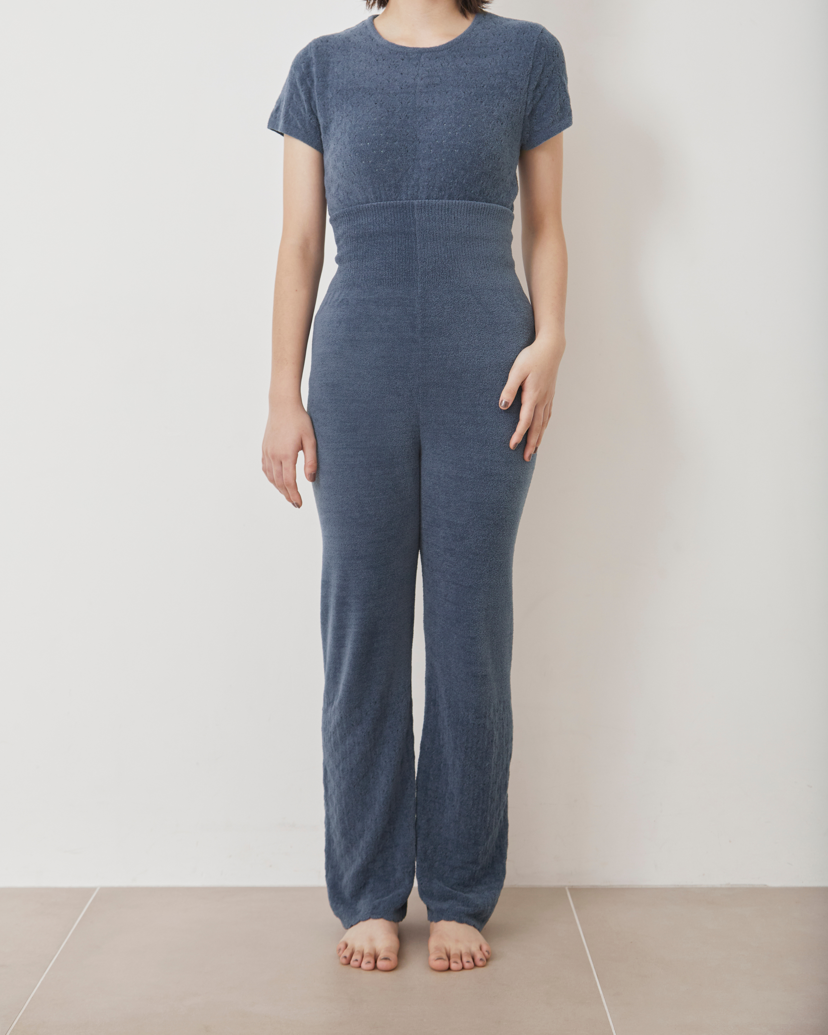 【吸湿発熱】腹巻ロングパンツ