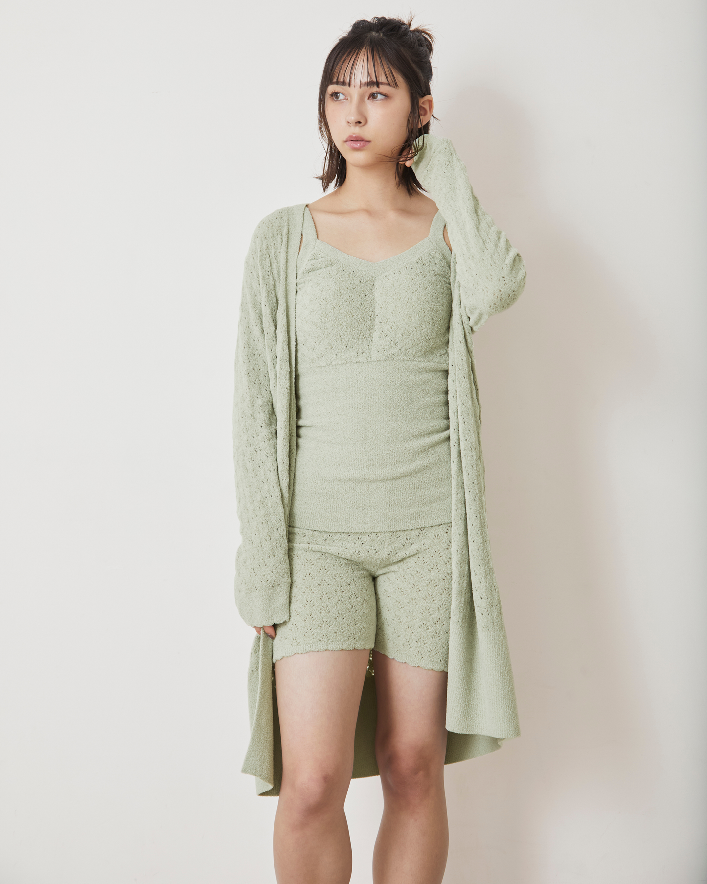 ロングカーディガン