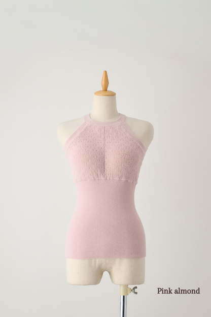 【吸湿発熱】腹巻ホルターネックキャミソール