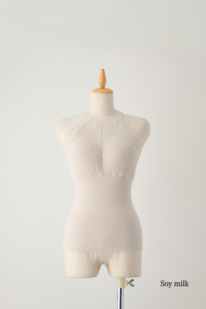 【吸湿発熱】腹巻ホルターネックキャミソール