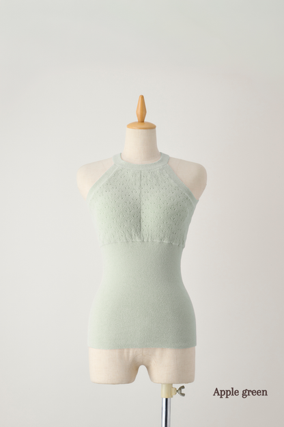 【吸湿発熱】腹巻ホルターネックキャミソール