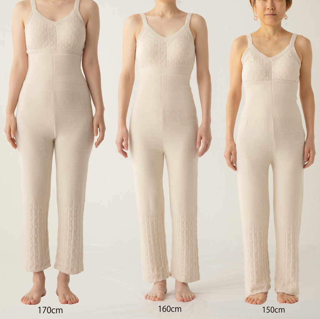 【吸湿発熱】腹巻ロングパンツ